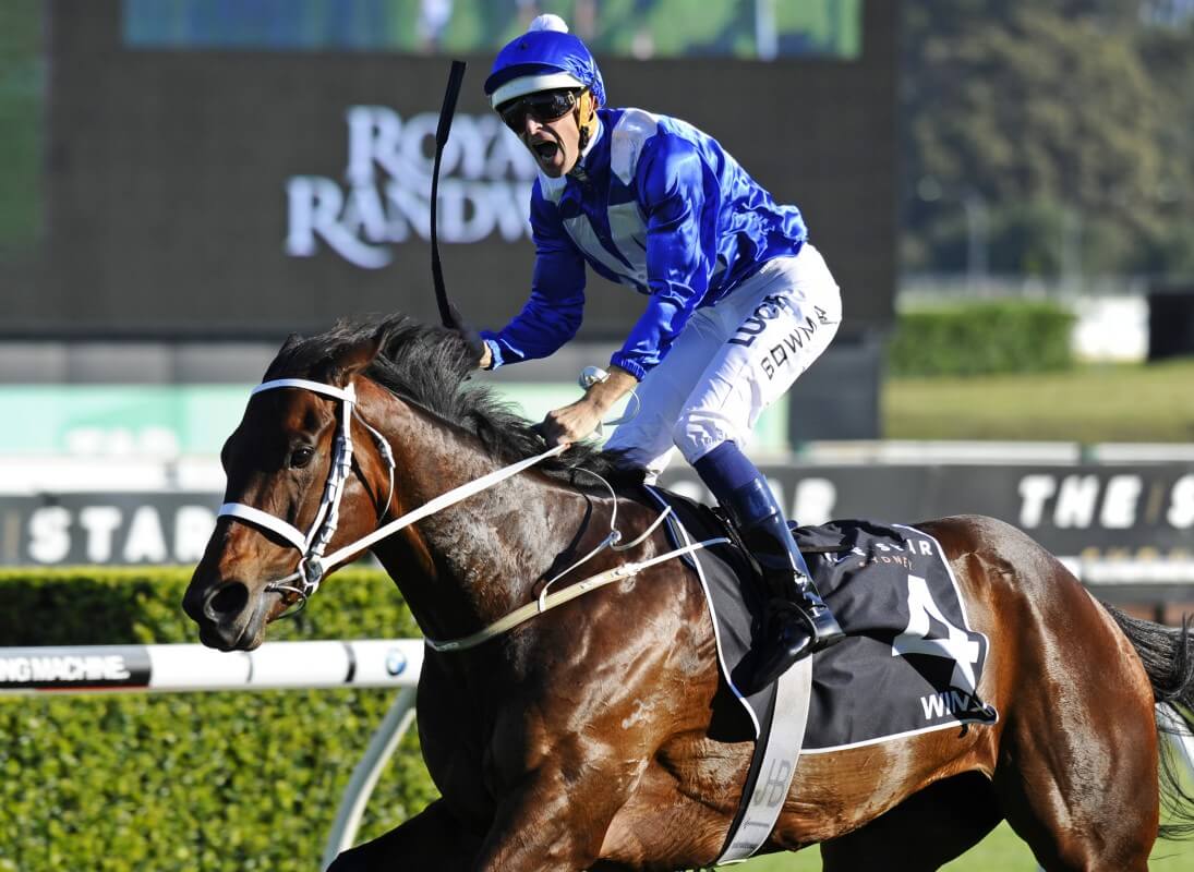Winx wins the Epsom Hcp - L Grimm pic